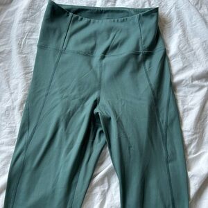 Girlfriend Collective green leggings